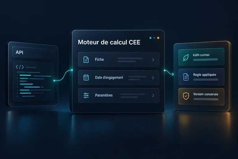 Vos logiciels appellent directement les fonctions CEE — illustration conceptuelle