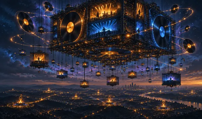 Sorties musicales en orbite autour d’artistes et de scènes de concert nocturnes